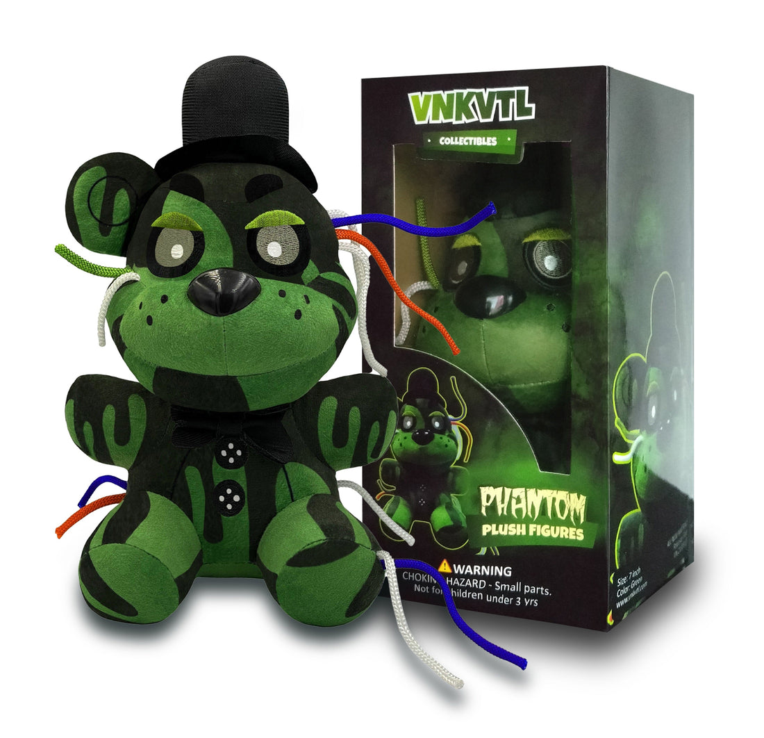 Collectible Stuffed VNKVTL Combo 2 Character Nightmare Plus + Phantom Freddy Plush Birthday Gift For Kids, Spring Trap Plush With Soft And Comfortable Cotton, Burntrap For All Ages, 7 plush