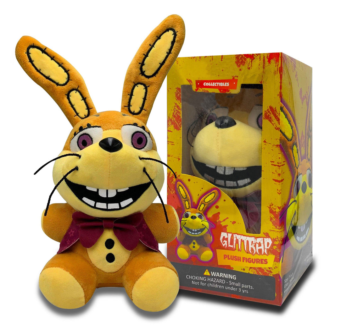 Collectible Stuffed VNKVTL Combo 2 Character Nightmare Plus + Glitchtrap Plush Birthday Gift For Kids, Spring Trap Plush With Soft And Comfortable Cotton, Phantom Freddy For All Ages, 7 plush
