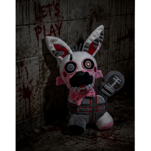 VNKVTL: Nightmare Mangle Plush - Valentines Day - Bear Stuffed Animal | Nightmare Mangle Before Christmas Plush Toys - Kids Toys Stuffed Animals | Christmas Toys for Kids - Plush Birthday Gift for Kids | 7 Inches - US