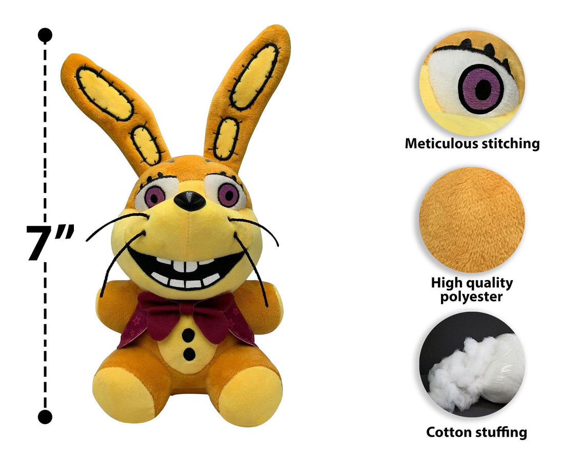 Glitchtrap Plush Birthday Gift For Kids, Spring Trap Plush With Soft And Comfortable Cotton, Decor Plushtrap Plush, Glitchtrap Plush For All Ages, 7 Inch game plush - US