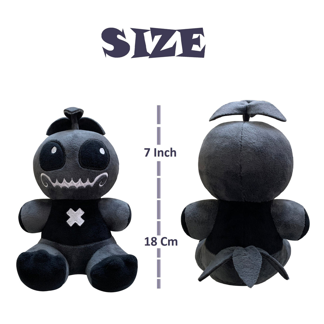 VNKVTL: LIMITED Shadow Chica Plush - Chica Plushie - Valentines Day Stuffed Animals for Kids | Toy Chica Plush - Baby Stuffed Animal Gift | Shadow Animals - Plush Birthday Gift for Kids | 7 Inches - US