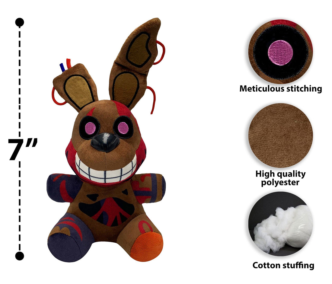 VNKVTL Burntrap Plush Birthday Gift For Kids, Spring Trap Plush With Soft And Comfortable Cotton, Décor Plushtrap Plush, Burntrap For All Ages, 7 Inch game plush - US
